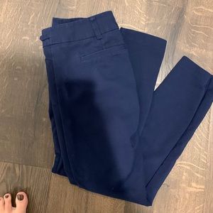 Blue dress pants